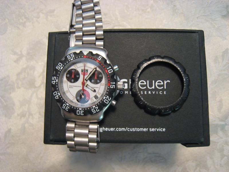 Thoughts on my "vintage" F1 and TAG Heuer Customer Service USA